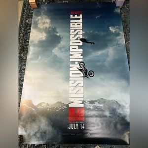 Tom Cruise Mission Impossible 2023 Movie Poster
